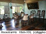 Ancestral-house, Museum mit alten Mbeln und Einrichtungsgegenstnden, Bohol Philippinen